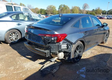 2023 Honda Civic Sport from USA, damaged, VIN 2HGFE2F54PH572061
